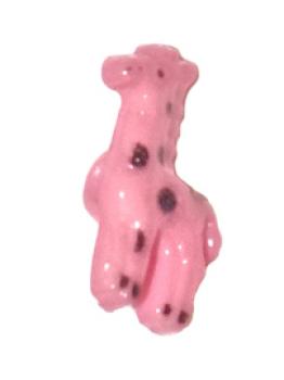 Kinderknopf als Giraffe aus Kunststoff 15 mm